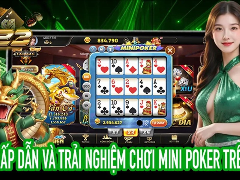 Hình ảnh game Poker (Xì Tố)